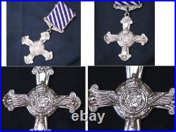 Original Full Size Solid Silver Cased RAF Distinguished Flying Cross dated 1944