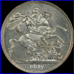 PCGS MS62 1887 Great Britain Queen Victoria Silver Crown
