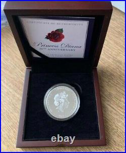 Princess Diana 20th Anniversary 1oz silver proof coin