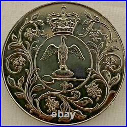 Queen Elizabeth II DG REG FD 1977 Commemorative Silver Jubilee Coin VERY RARE