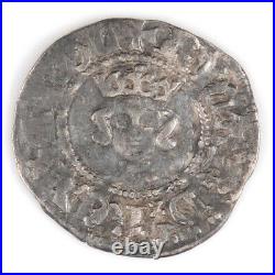 Richard II, Silver Half Penny, Intermediate Style, 1377-99