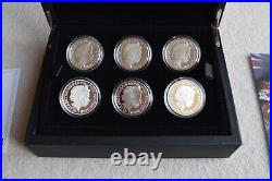 Royal Mint Celebration of Britain Great British Icons £5 Silver Proof Set