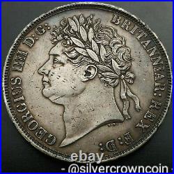 SCC Great Britain UK 1 Crown 1821 SECUNDO. KM#680.1.925 Silver Dollar coin