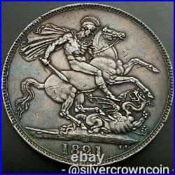 SCC Great Britain UK 1 Crown 1821 SECUNDO. KM#680.1.925 Silver Dollar coin