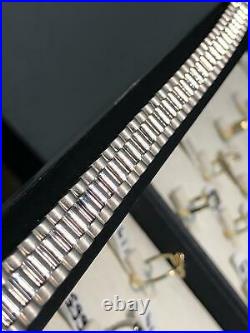 STRAP STYLE Bracelet 925 Sterling Silver Genuine BRAND NEW GIFT 10MM 8inch 33.5g