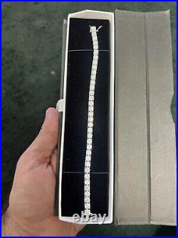 Silver 925 tennis bracelet Lab Grown Moissanite