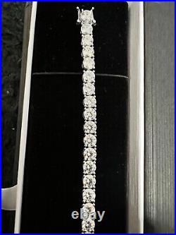 Silver 925 tennis bracelet Lab Grown Moissanite