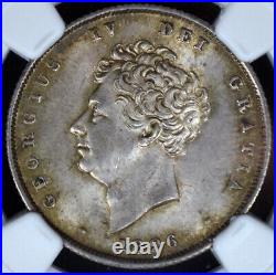 UK Great Britain George IV Shilling 1826 NGC MS63 $10 off every $100