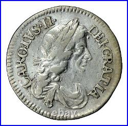 UK Great Britain Maundy 2-3-4 Pence 1679 Silver VF Charles II