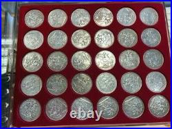 Victorian Silver Crown Collection of 30 Dates Range from 1887-1896c