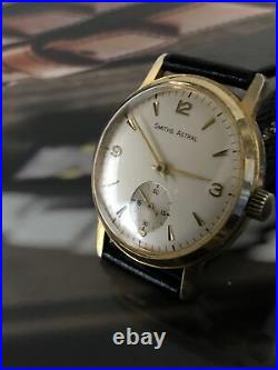Vintage Smiths Astral Men Wristwatch Made In Great Britain